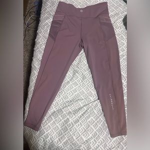 Nine West lilac/purpureus purple color active leggings w/ pockets- size 1x